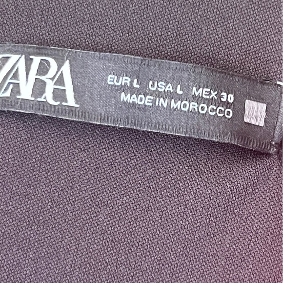 Zara Punk Party Ready  Pink  Metallic Long Sleeve Mini Dress | - Picture 8 of 12